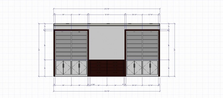 Miller Cabinet Elevations
